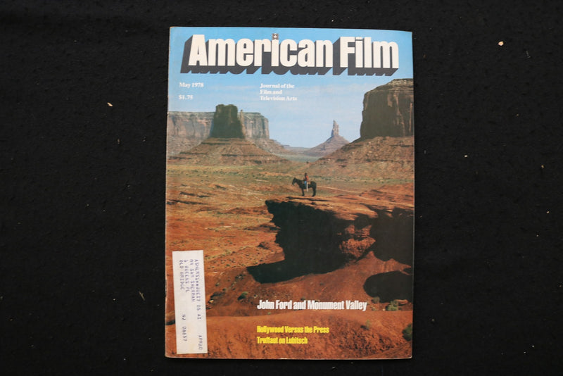 1978 MAY AMERICAN FILM MAGAZINE - JOHN FORD & MONUMENT VALLEY COVER - E 25435