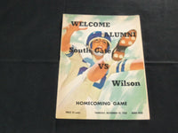 1960 NOVEMBER 10 SOUTH GATE VS. WILSON FOOTBALL PROGRAM - J 3722