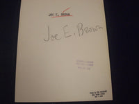 1940-1962 AMERICAN ACTOR COMEDIAN JOE E. BROWN PRESS PHOTOS LOT OF 3 - J 1791