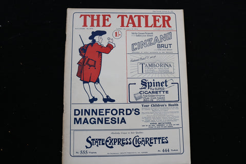 1922 JANUARY 25 THE TATLER MAGAZINE - LONDON, ENGLAND - E 9834