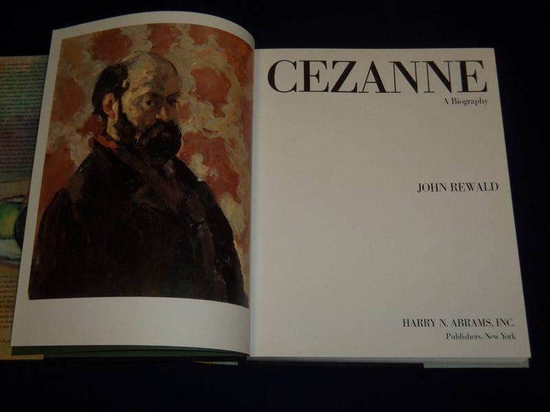 Cezanne Biography by John Rewald (1996, Hardcover) - I 24