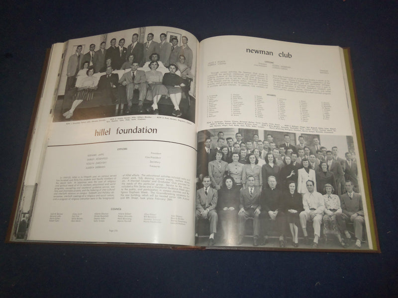 1950 THE COROLLA UNIVERSITY OF ALABAMA YEARBOOK -TUSCALOOSA, ALABAMA - YB 2424