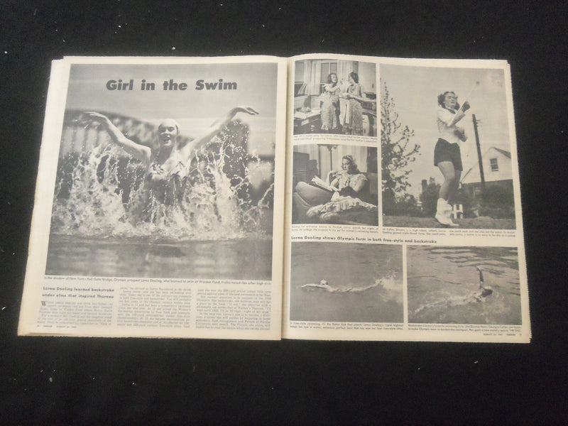 1947 AUG 24 SYRACUSE HERALD AMERICAN PARADE MAGAZINE- WELL-DRESSED TEXAN-SP 886W