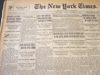 1928 NOV 11 NEW YORK TIMES - HIROHITO ASCENDS THRONE ANCIENT RITUAL - NT 6449