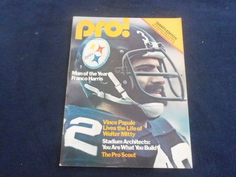 1977 OCTOBER 9 PRO MAGAZINE - NY GIANTS VS. PHILADELPHIA EAGLES - SP 4714S
