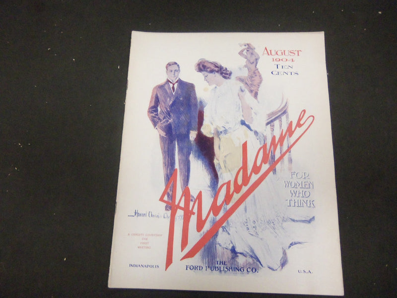 1904 AUGUST MADAME MAGAZINE - FOR WOMEN WHO THINK - ST 920