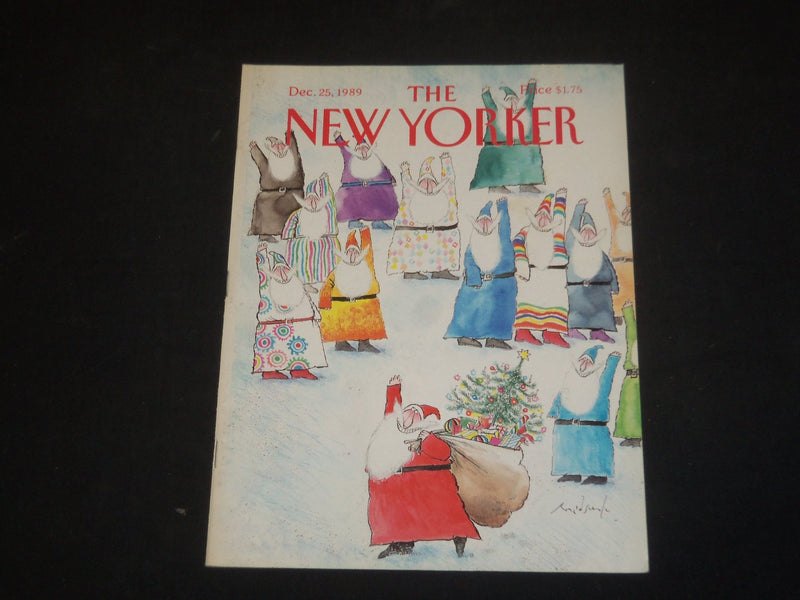 1989 DECEMBER 25 THE NEW YORKER MAGAZINE - ILLUSTRATED COVER - NY 1414