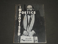 1972 IMPROVED POETICS EDITED BY MARK ROBINSON SOFTCOVER BOOK - J 2385