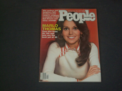 1977 DECEMBER 19 PEOPLE MAGAZINE - MARLO THOMAS - B 4749