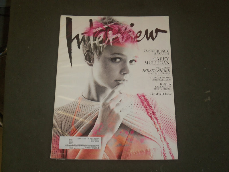 2010 APRIL INTERVIEW MAGAZINE - CAREY MULLIGAN COVER - B 1389