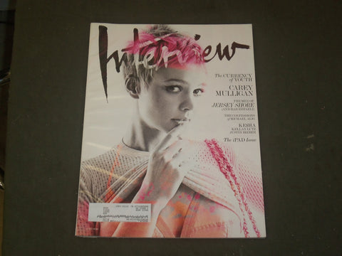2010 APRIL INTERVIEW MAGAZINE - CAREY MULLIGAN COVER - B 1389
