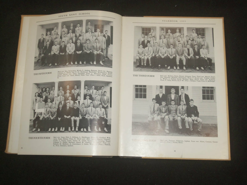 1955 SOUTH KENT SCHOOL YEARBOOK - SOUTH KENT, CONNECTICUT - YB 2256