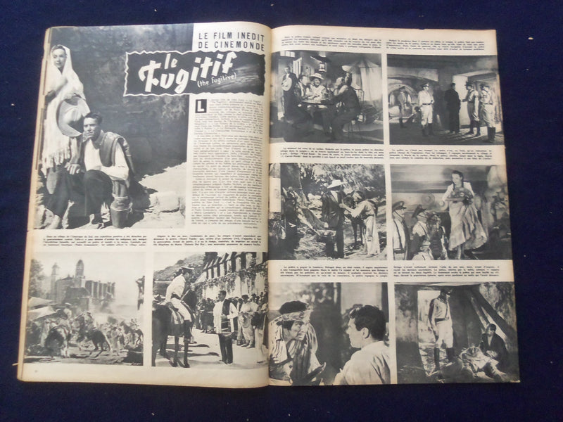 1947 NOV 25 CINEMONDE MAGAZINE - LINDA DARNELL COVER - BELGIUM EDITION- SP 4867V