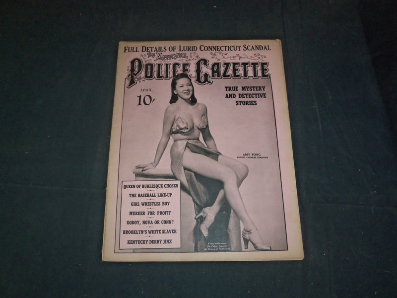 1941 APRIL THE NATIONAL POLICE GAZETTE MAGAZINE - AMY FONG - B 5882