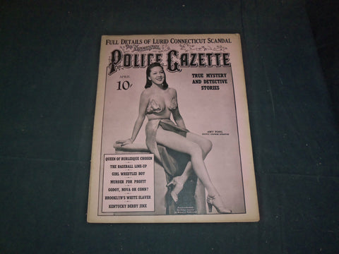 1941 APRIL THE NATIONAL POLICE GAZETTE MAGAZINE - AMY FONG - B 5882