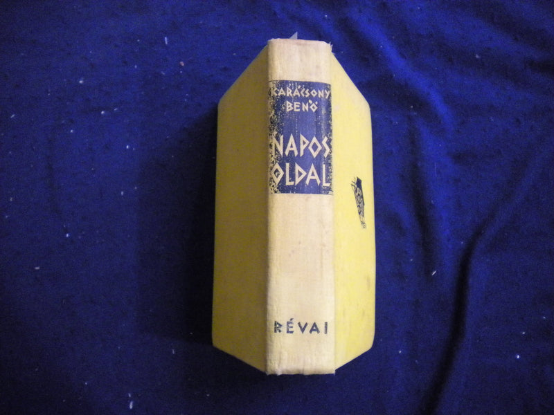 1936 NAPOS OLDAL HARDCOVER BOOK BY KARACSONY BENO - HUNGARIAN - KD 8087