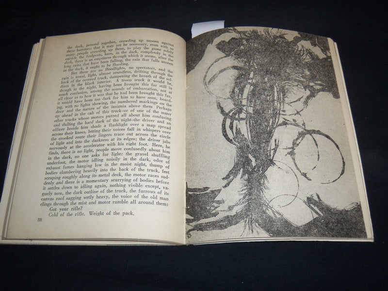 1965 THE SMALL WAVES SOFTCOVER BOOK BY ALVIN GREENBERG - DON MCINTOSH - J 8928
