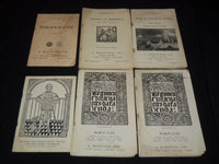 1950'S-1960'S A. ROSENTHAL BOOK CATALOGUES LOT OF 10 - SOFTCOVER - O 3078C