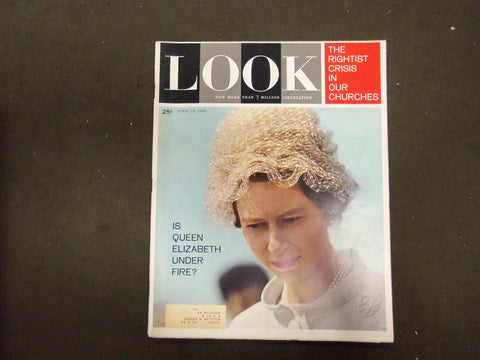 1962 APRIL 24 LOOK MAGAZINE - QUEEN ELIZABETH II - ST 2895