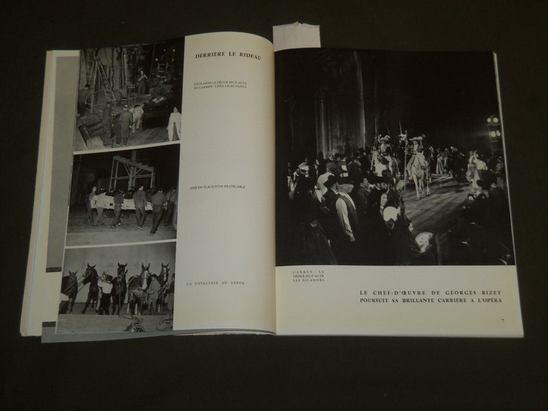 1958 L'OPERA DE PARIS PROGRAM - SOFTCOVER - GREAT PHOTOS - J 4840