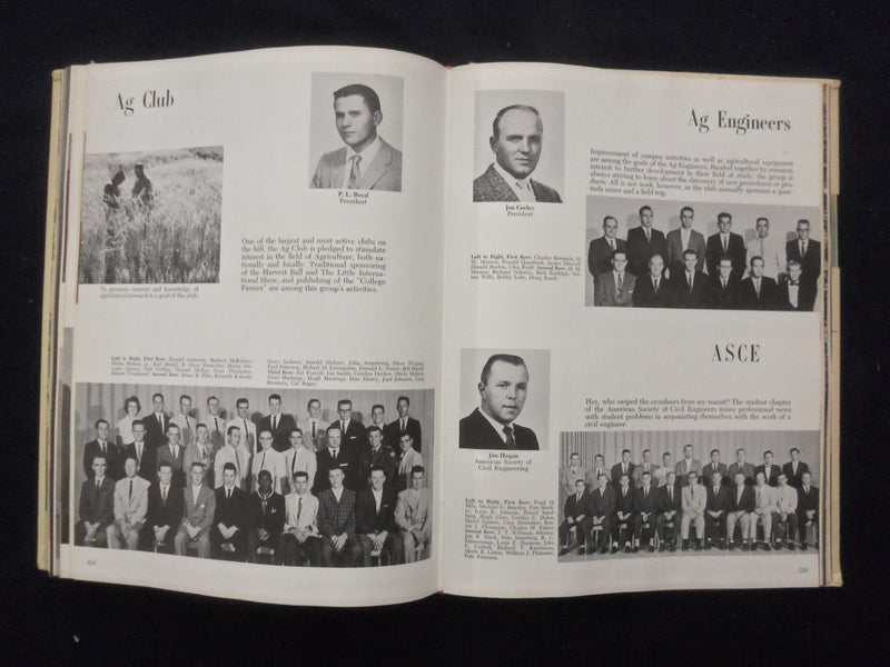 1961 MONTANAN MONTANA STATE UNIVERSITY YEARBOOK - BOZEMAN, MONTANA - YB 3299