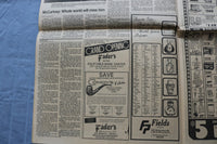 1980 DECEMBER 9 THE NEWS AMERICAN NEWSPAPER - JOHN LENNON VIOLENT DEATH- NP 9209