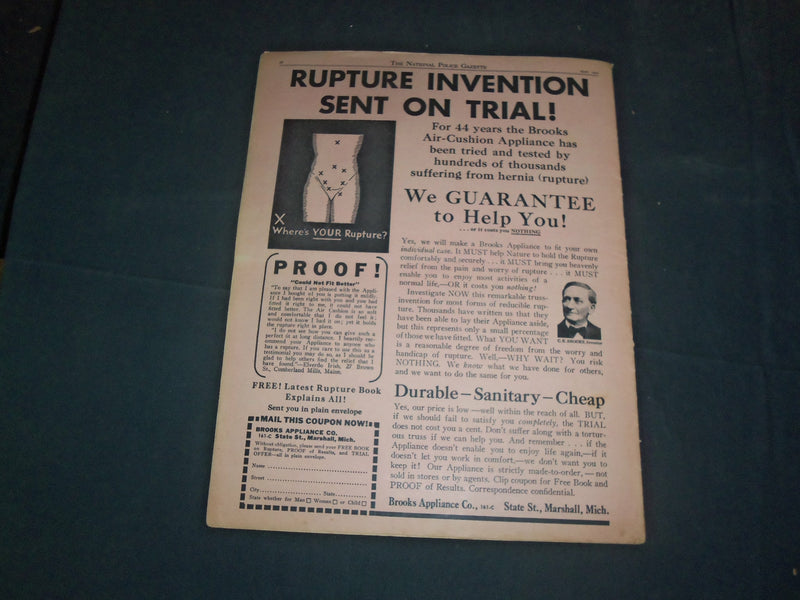1945 MAY THE NATIONAL POLICE GAZETTE MAGAZINE - JEAN PARKER - B 5916