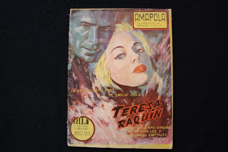 1956 AMAPOLA MAGAZINE - ELIZABETH TAYLOR ON BACK COVER - E 26096