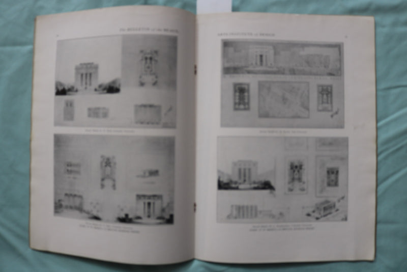1931 JAN & JUNE BEAUX-ARTS INSTITUTE OF DESIGN BULLETINS - LOT OF 2 - K 3250