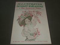 1908 JUNE 14 ILLUSTRATED SUNDAY MAGAZINE - GREAT COVER & ADS - SP 9474