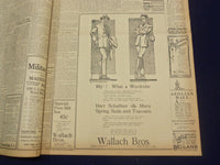 1918 MARCH 15 NEW YORK TIMES - AMERICANS SEIZE GERMAN TRENCHES - NT 8151