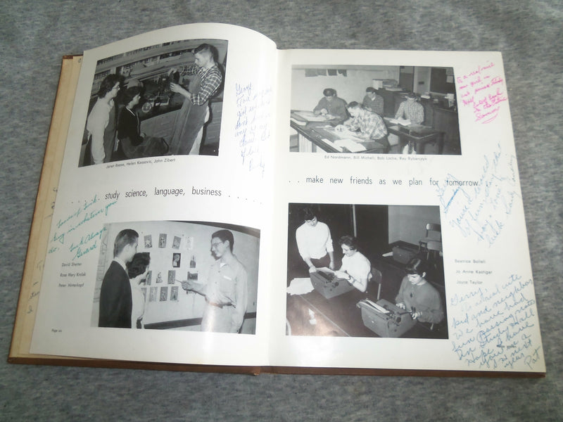 1957 ELL ESS PE LA SALLE-PERU HIGH SCHOOL YEARBOOK - LA SALLE, IL - YB 2476