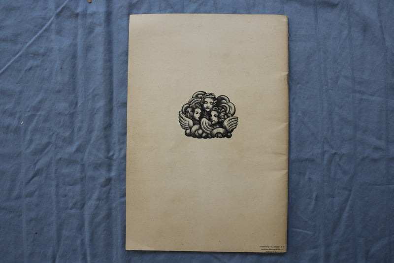 1950'S CATHEDRAL OF MEXICO BY REV. M. GOMEZ - SOFTCOVER BOOK - K 2995