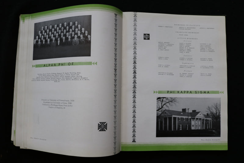 1932 THE HAWKEYE UNIVERSITY OF IOWA YEARBOOK - IOWA CITY, IOWA - YB 3540