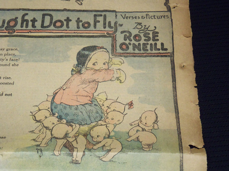 1918 SEPTEMBER 25 HOW THE KEWPS TAUGHT DOT TO FLY BY ROSE O'NEILL - NP 2152S