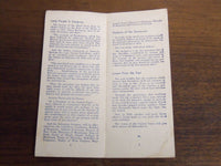 1940 DEMOCRATS FOR WILLKIE NATIONAL COMMITTEE PAMPHLET - NO THIRD TERM - K 1102