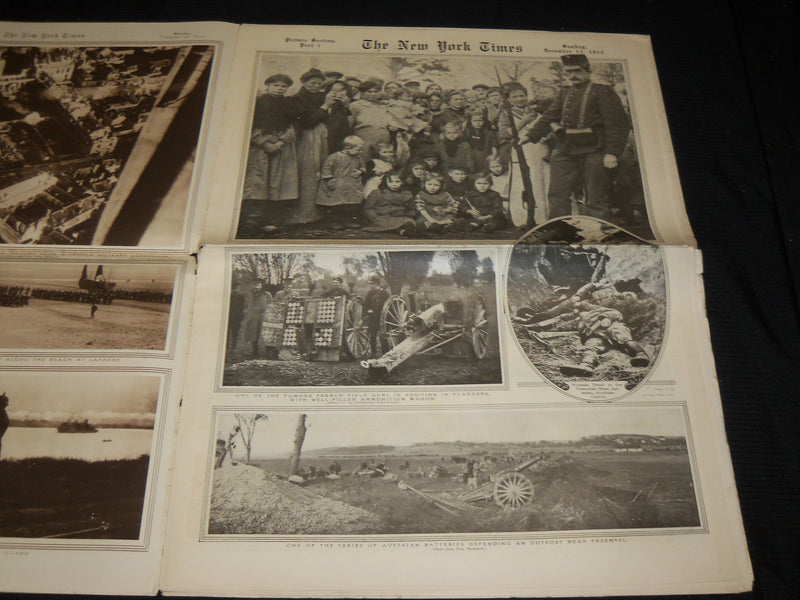 1914 DECEMBER 13 NEW YORK TIMES PICTURE SECTION - KAISER - W. W. I. - NP 5609
