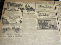 1907 MARCH 12 THE BOSTON HERALD-ADOPTED SON & COUSIN JOIN SON EDDY SUIT - BH 385