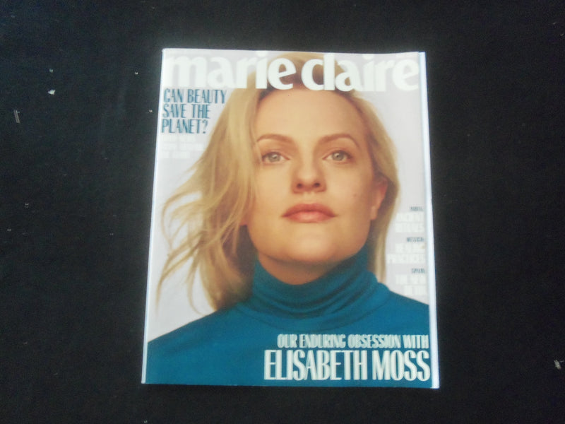 2019 MAY MARIE CLAIRE MAGAZINE - ELISABETH MOSS 2-SIDED COVER - ST 734J
