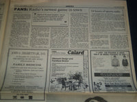 1988 SEPT 11 BERGEN RECORD NEWSPAPER L SECTION- PETE FRANKLIN - WFAN - NP 3779