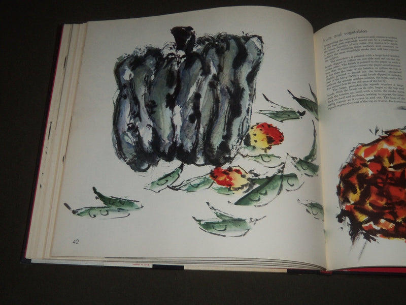 1960 THE ART AND TECHNIQUE OF SUMI-E BOOK BY KAY MORRISSEY THOMPSON - I 1045