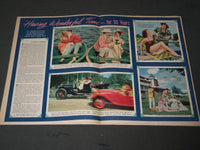 1953 JULY 26 NY SUNDAY MIRROR MAGAZINE SECTION - NICOLE MAUREY COVER - J 2894