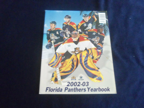 2002-2003 FLORIDA PANTHERS YEARBOOK - ST 7139