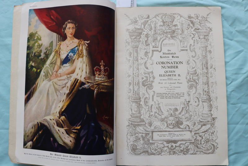 1953 THE ILLUSTRATED LONDON NEWS MAGAZINE - CORONATION NUMBER - K 2513