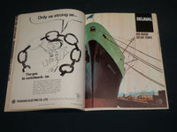 1972 FEBRUARY MARINE ENGINEERING/LOG MAGAZINE - DANIEL STROHMEIER COVER - J 5945