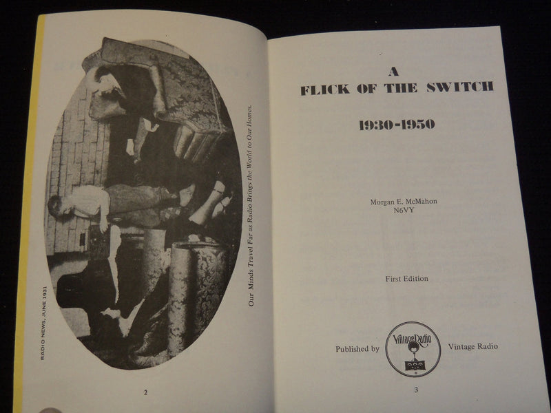 1976-1987 AFLICK OF THE SWITCH 1930-1950 BOOK LOT OF 2 - MCMAHON - KD 4144B