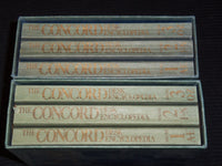1982 THE CONCORD DESK ENCYCLOPEDIA BOXED SET OF 3 - LOT OF 2 - R 701N