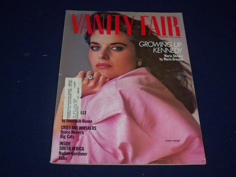 1986 FEBRUARY VANITY FAIR MAGAZINE - MARIA SHRIVER - SP 4310