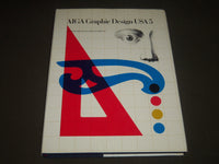 1984 GRAPHIC DESIGN USA NO. 5 HARDCOVER BOOK - GREAT PRINTS - I 585