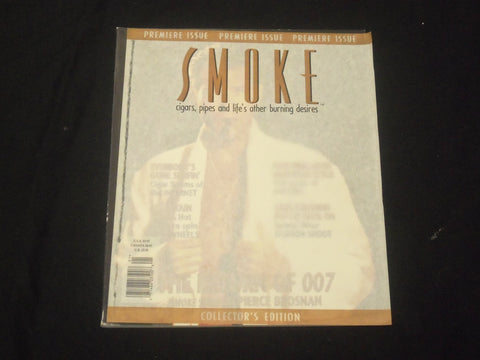 1995 HOLIDAY SMOKE MAGAZINE - PREMIER ISSUE - PIERCE BROSNAN COVER - B 863